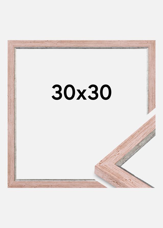 Raam Whitby Akrüülklaas Punane 30x30 cm