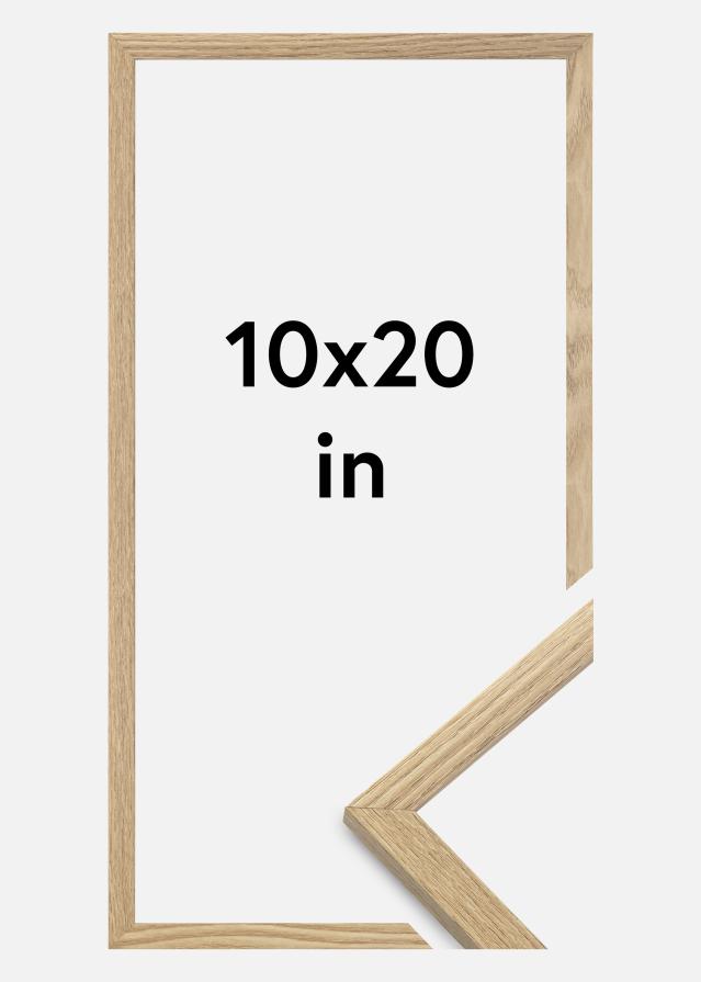 Raam Trendy Akruulklaas Tamm 10x20 inches (25,4x50,8 cm)