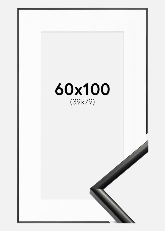 Raam New Lifestyle muster 60x100 cm - paspartuu valge 40x80 cm