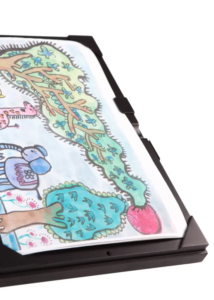 Joonistusraam Little Davinci muster A3