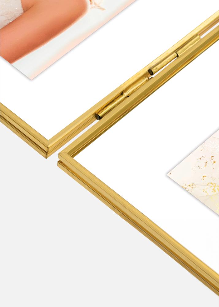 Bruxelles kollaazraam kuldne - 2 pildid