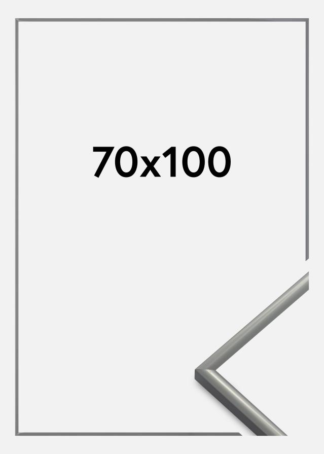 Raam New Lifestyle Akruulklaas helehall 70x100 cm