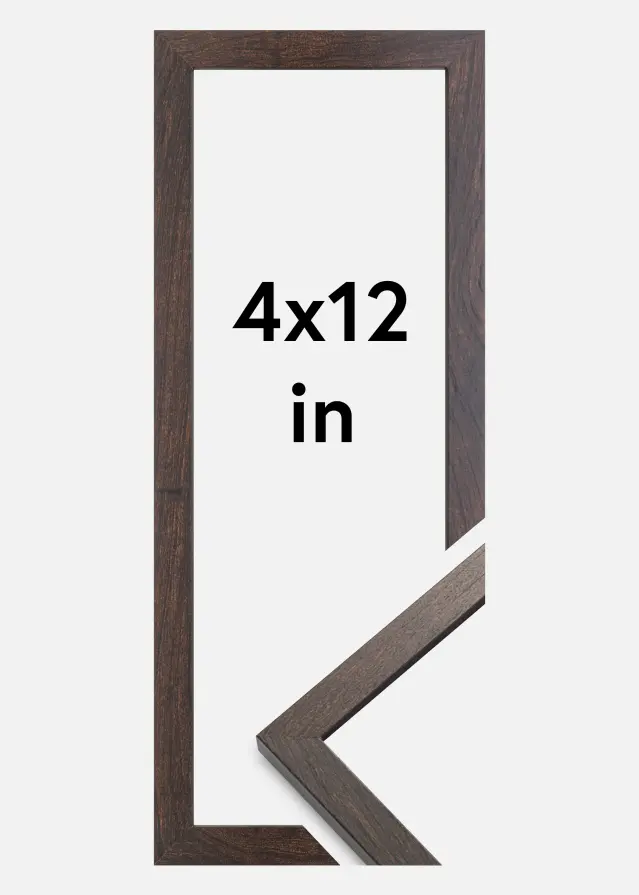 Raam Trendy Akruulklaas pahkel 4x12 inches (10,16x30,5 cm)