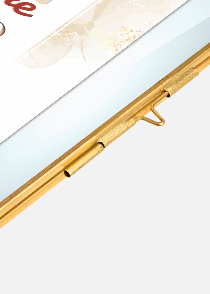 Bruxelles kollaazraam kuldne - 2 pildid