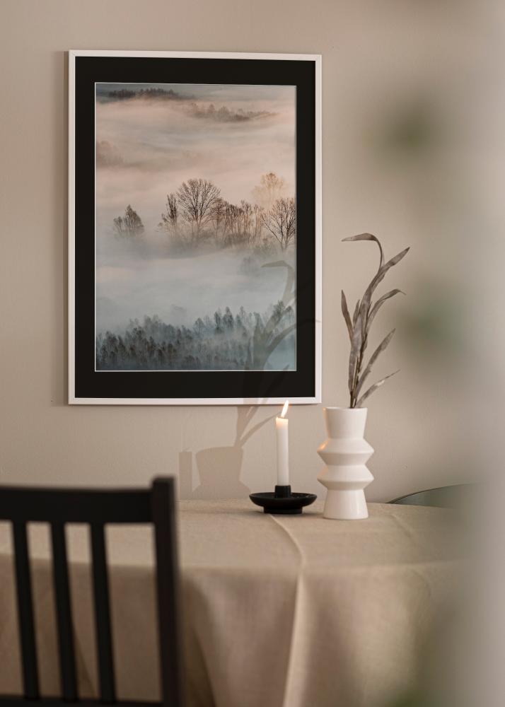 Raam Kaspar valge 40x60 cm - paspartuu muster 30x50 cm