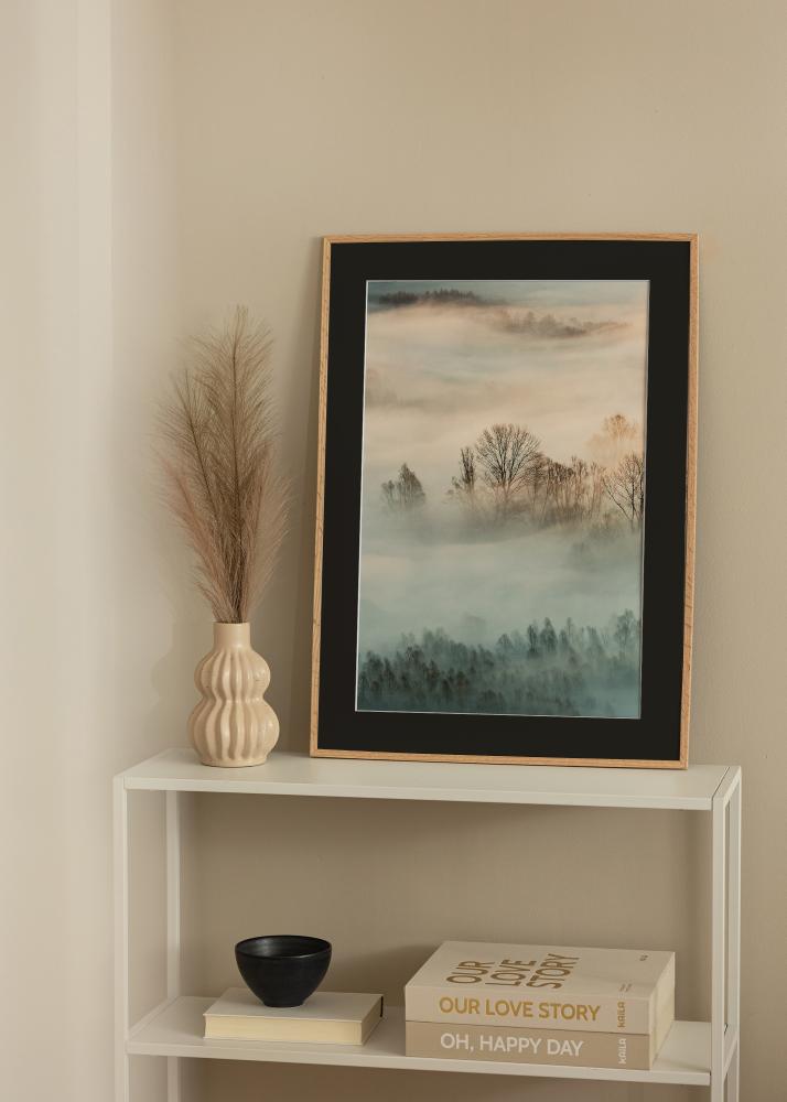 Raam ohuke tamm 20x30 cm - paspartuu muster 15x21 cm (A5)