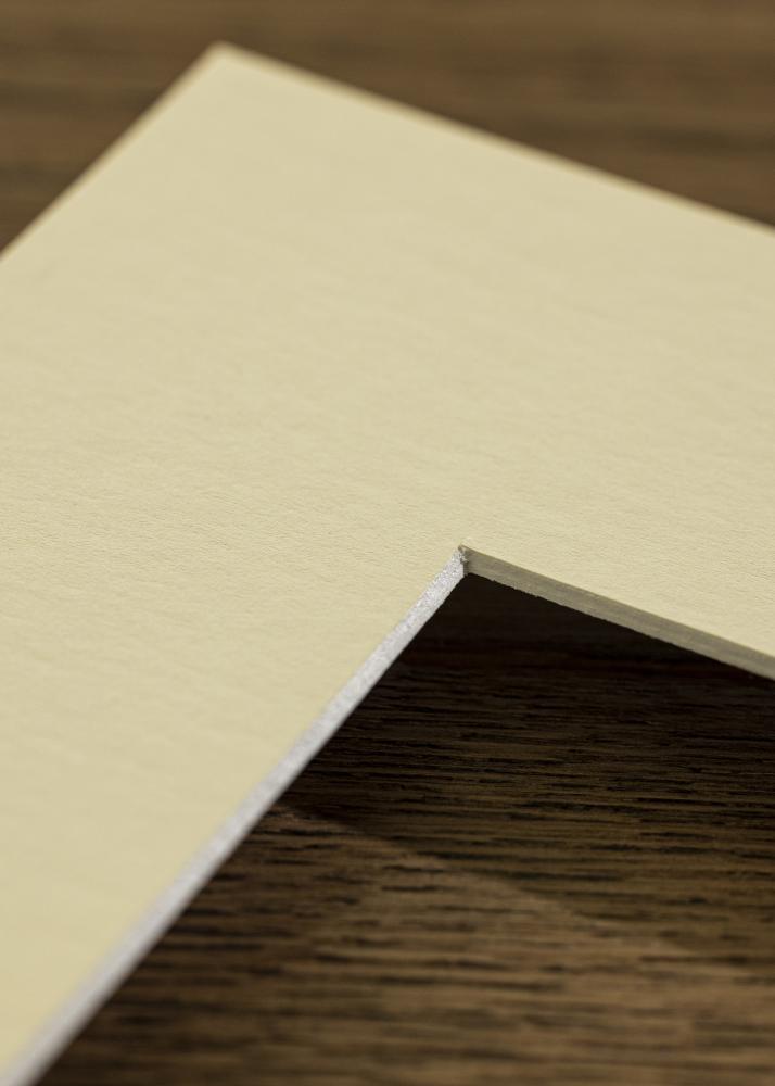 Paspartuu Antique White Valge äär 13x18 cm (8x11,5)