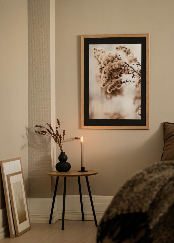 Raam Trendline tamm 30x40 cm - paspartuu muster 20x28 cm