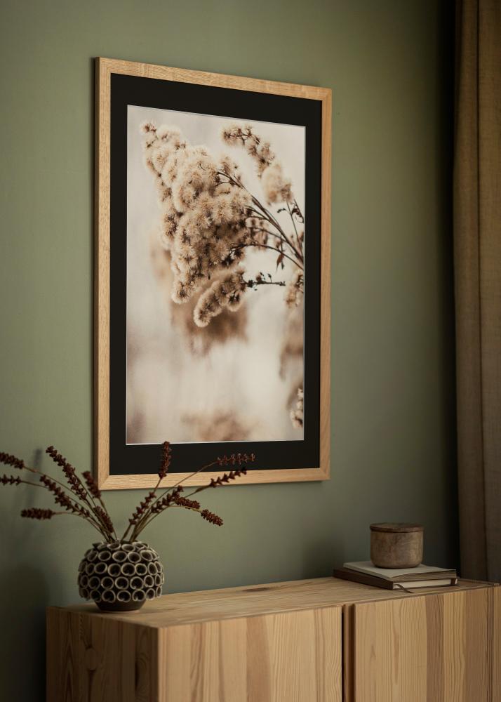 Raam Trendline tamm 30x40 cm - paspartuu muster 20x28 cm