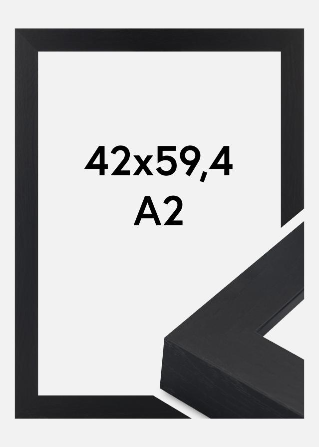 Raam Wells Akrüülklaas Must 42x59.4 cm (A2)