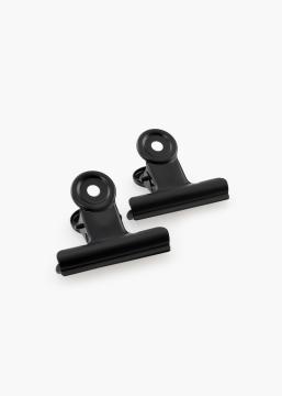 KAILA Plakat Clip Black 50 mm - 2 pk