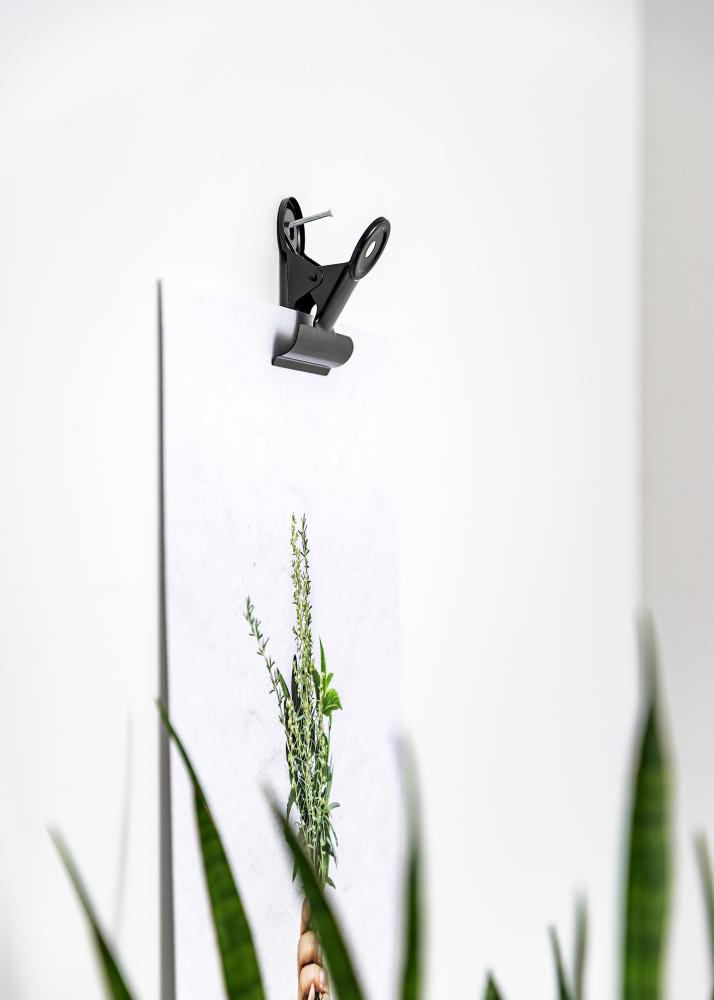 KAILA Plakat Clip Black 50 mm - 2 pk