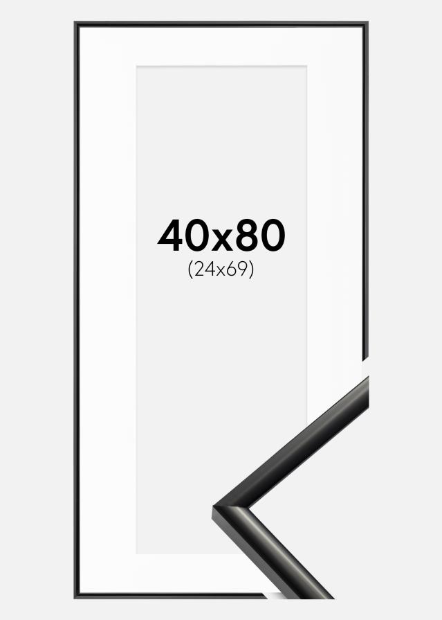 Raam New Lifestyle muster 40x80 cm - paspartuu valge 25x70 cm