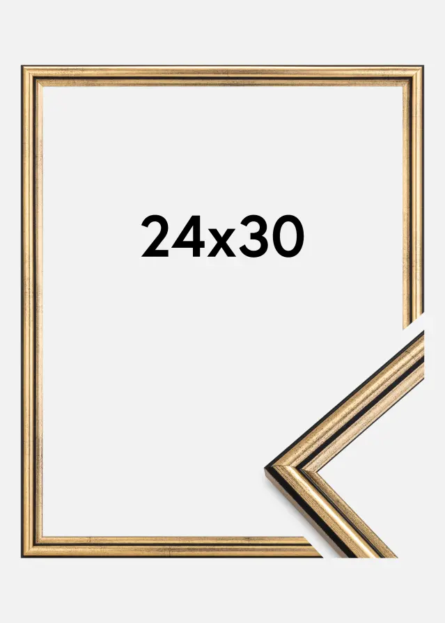 Raam Horndal kuldne 24x30 cm