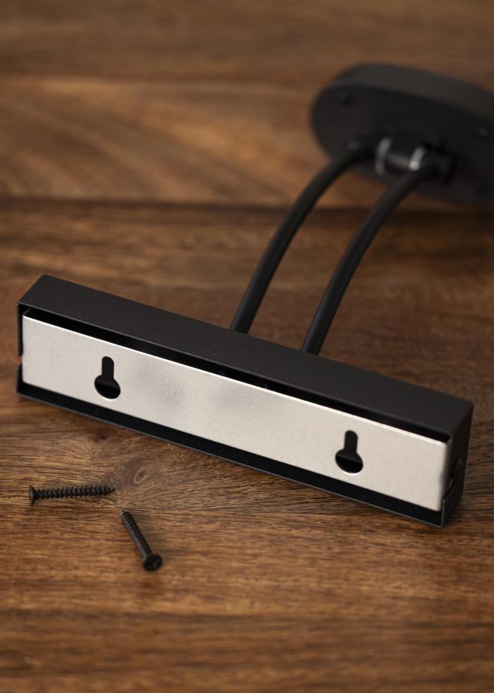 KAILA Laelamp Patareitoitega Tabelivalgustus 32 cm - Must