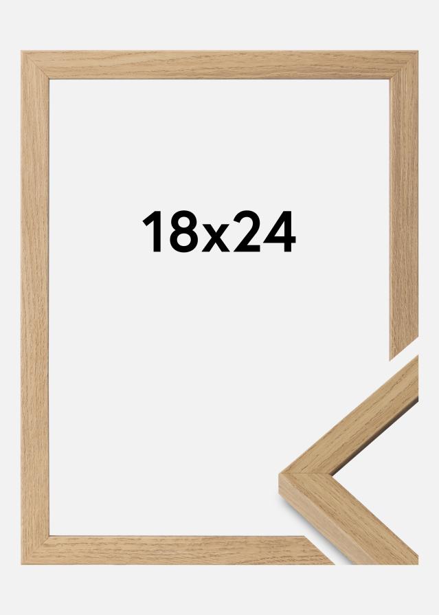 Raam Ares Akruulklaas Natural Oak 18x24 cm