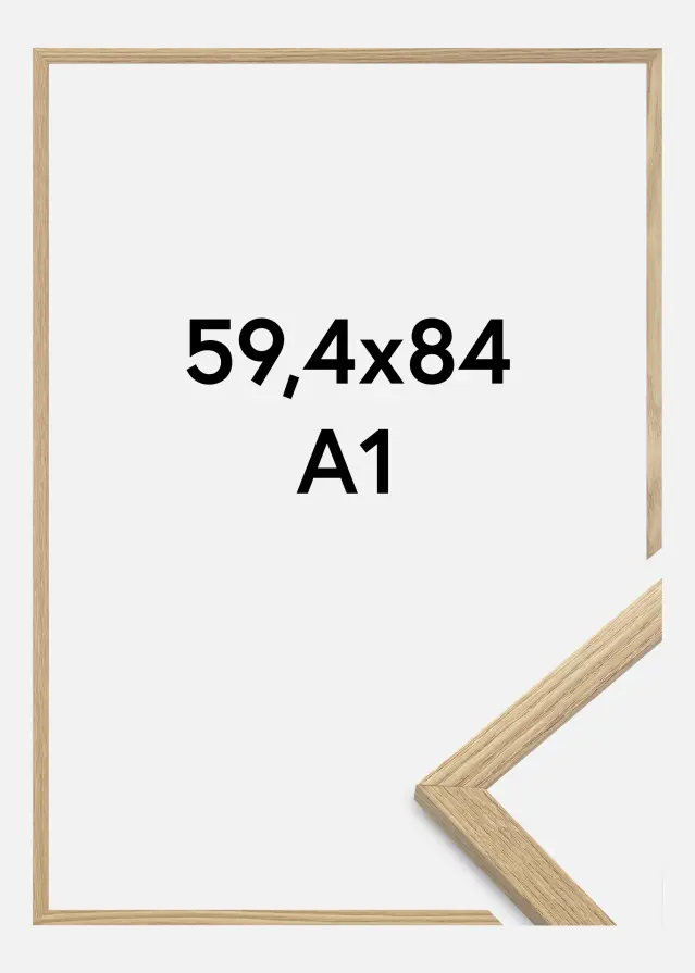 Raam Trendy Akruulklaas Tamm 59,4x84 cm (A1)
