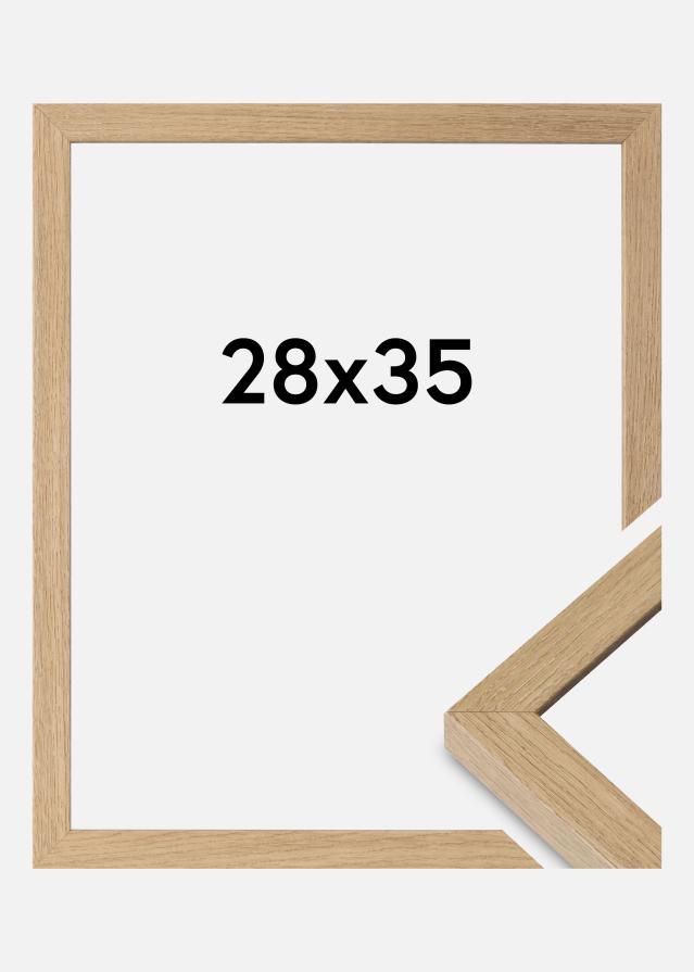 Raam Hermes Akruulklaas Natural Oak 28x35 cm