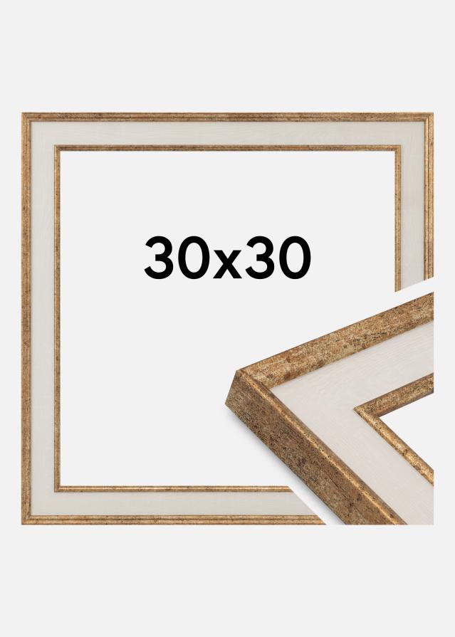 Raam Dolly Akrüülklaas Kuld 30x30 cm