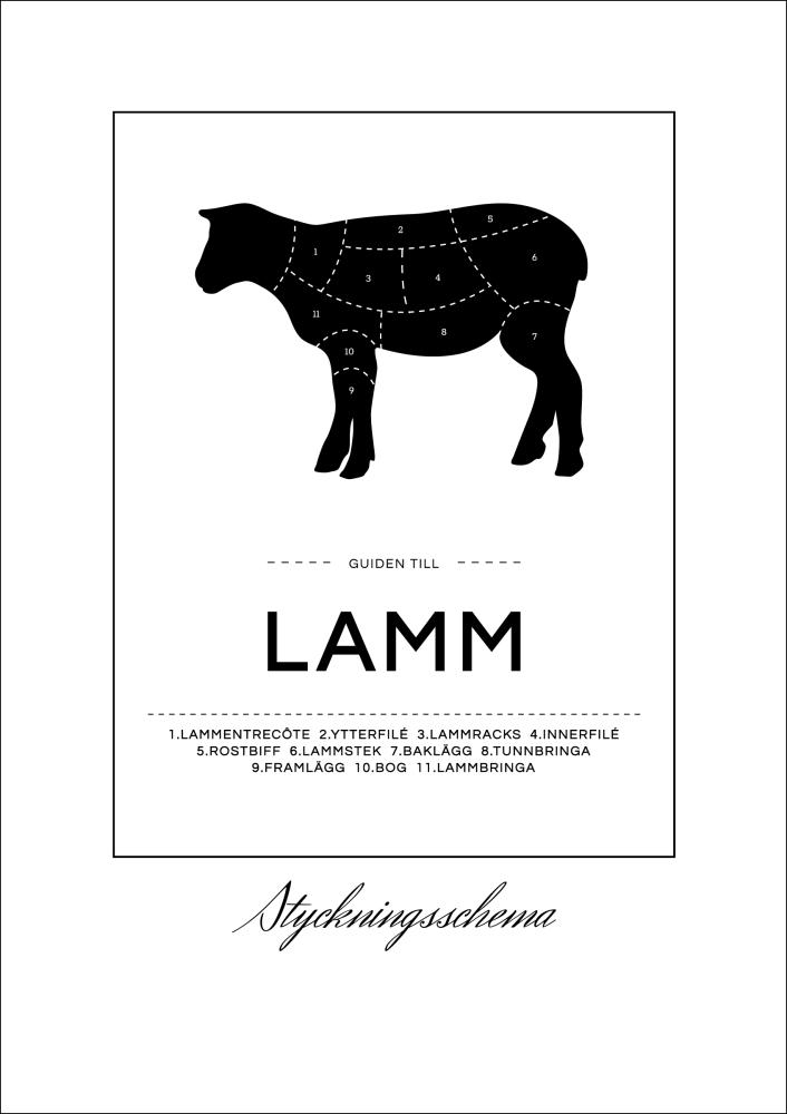 Tukeldusskeem lammas Plakat