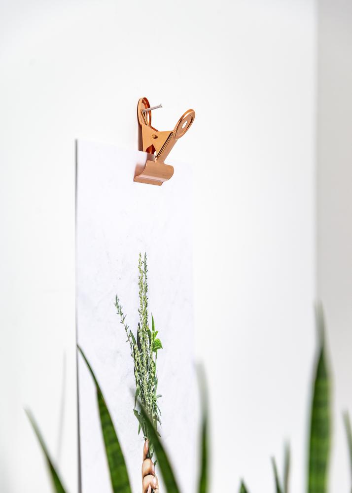 KAILA Plakat Clip Rose Gold 30 mm - 4 pk