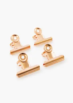 KAILA Plakat Clip Rose Gold 40 mm - 4 pk