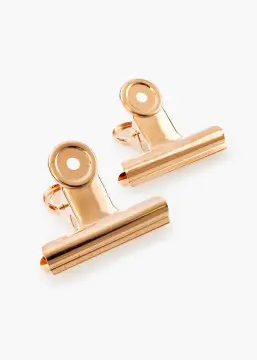 KAILA Plakat Clip Rose Gold 65 mm - 2 pk