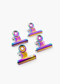KAILA Plakat Clip Rainbow 40 mm - 4 pk