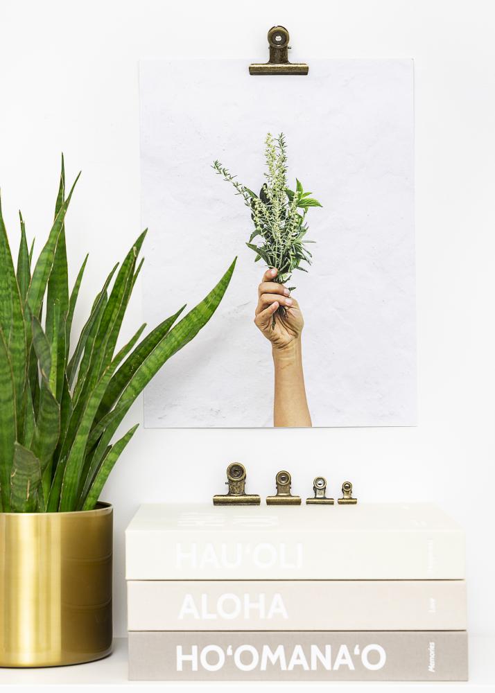 KAILA Plakat Clip retro Bronze 40 mm - 4 pk