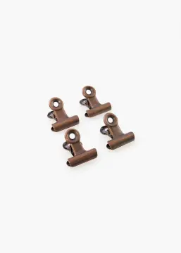 KAILA Plakat Clip retro Brass 20 mm - 4 pk
