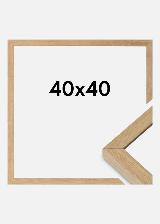 Raam Hermes Akruulklaas Natural Oak 40x40 cm