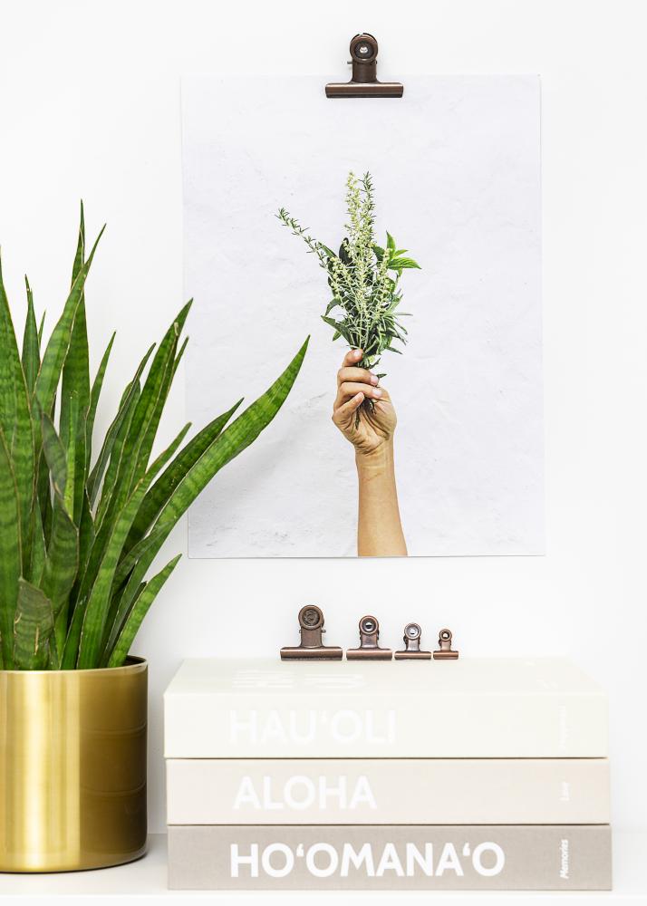 KAILA Plakat Clip retro Brass 50 mm - 2 pk