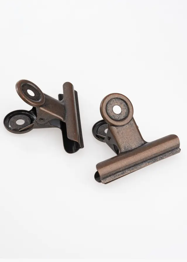 KAILA Plakat Clip retro Brass 65 mm - 2 pk