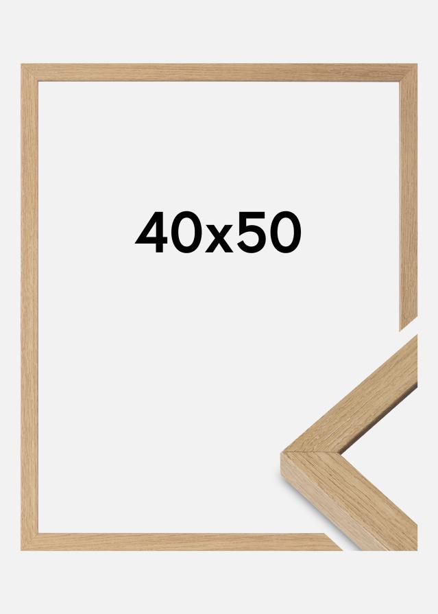 Raam Hermes Akruulklaas Natural Oak 40x50 cm