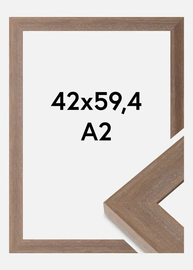 Raam Juno Akruulklaas hall 42x59,4 cm (A2)