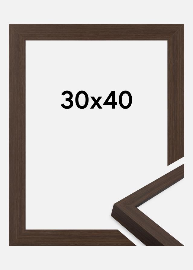 Raam Wells Akrüülklaas Pruun 30x40 cm