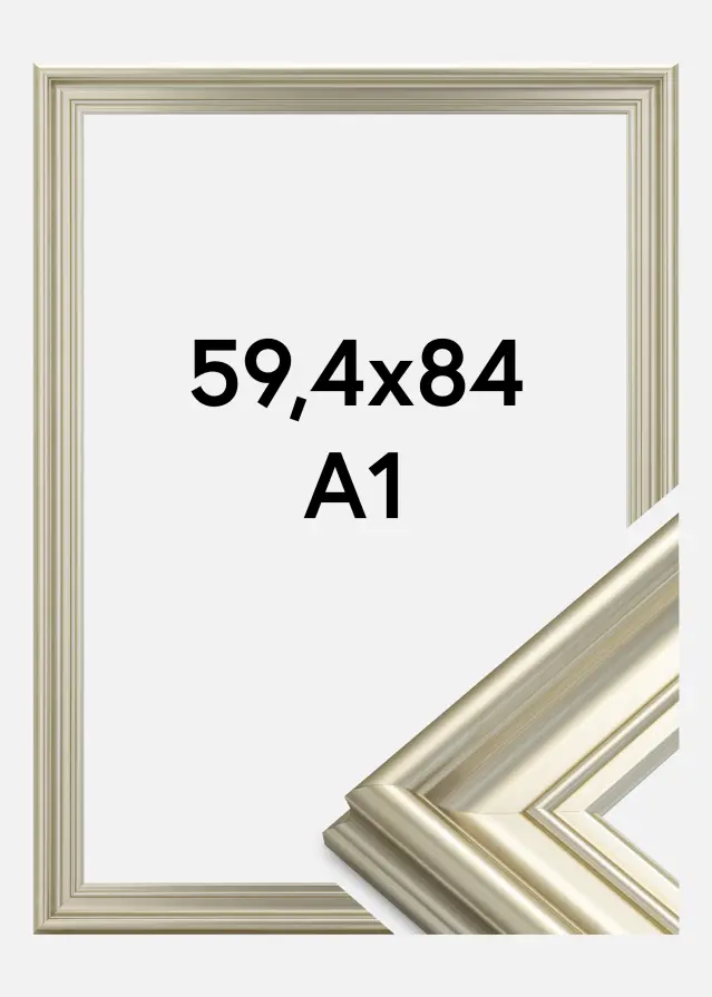 Raam Mora preemium hobedane 59,4x84 cm (A1)