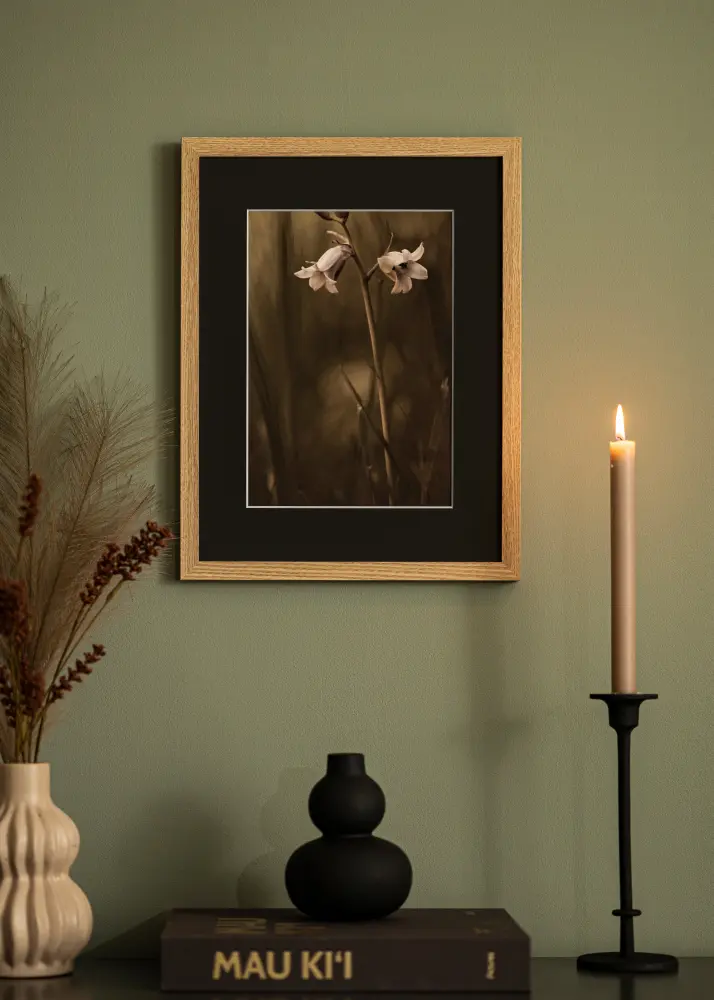Raam Selection tamm 60x60 cm - paspartuu muster 45x45 cm