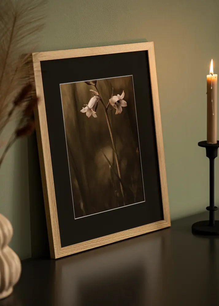 Raam Selection tamm 60x60 cm - paspartuu muster 45x45 cm