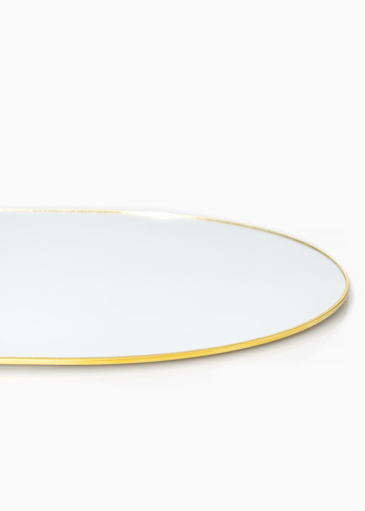 KAILA ummargune Mirror - Thin Brass 35x80 cm
