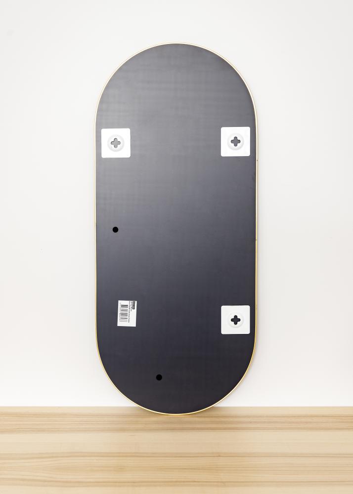 KAILA ummargune Mirror - Thin Brass 35x80 cm