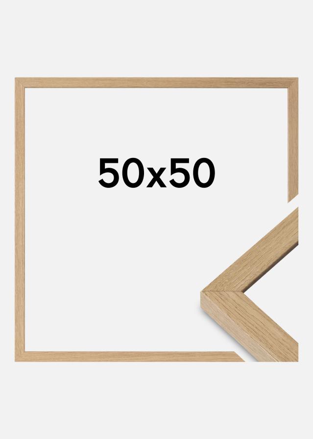 Raam Hermes Akruulklaas Natural Oak 50x50 cm