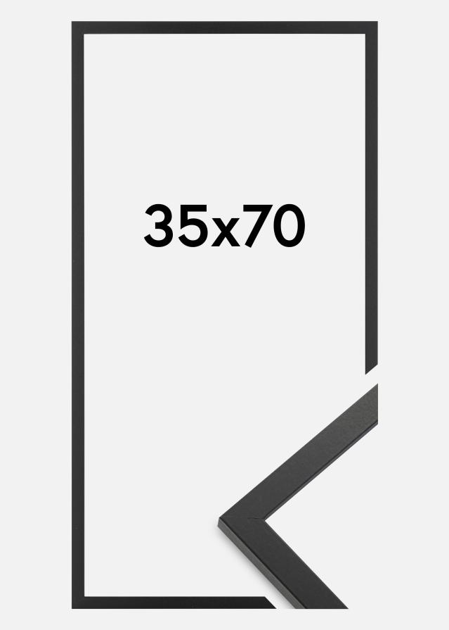 Raam Trendy Akrüülklaas Must 35x70 cm