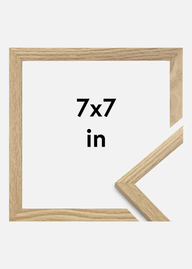 Raam Trendy Akruulklaas Tamm 7x7 inches (17,8x17,8 cm)