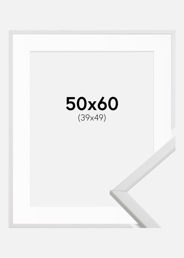 Raam Galant valge 50x60 cm - paspartuu valge 40x50 cm