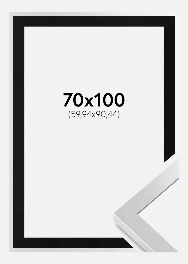 Raam Selection hobedane 70x100 cm - paspartuu muster 24x36 inches
