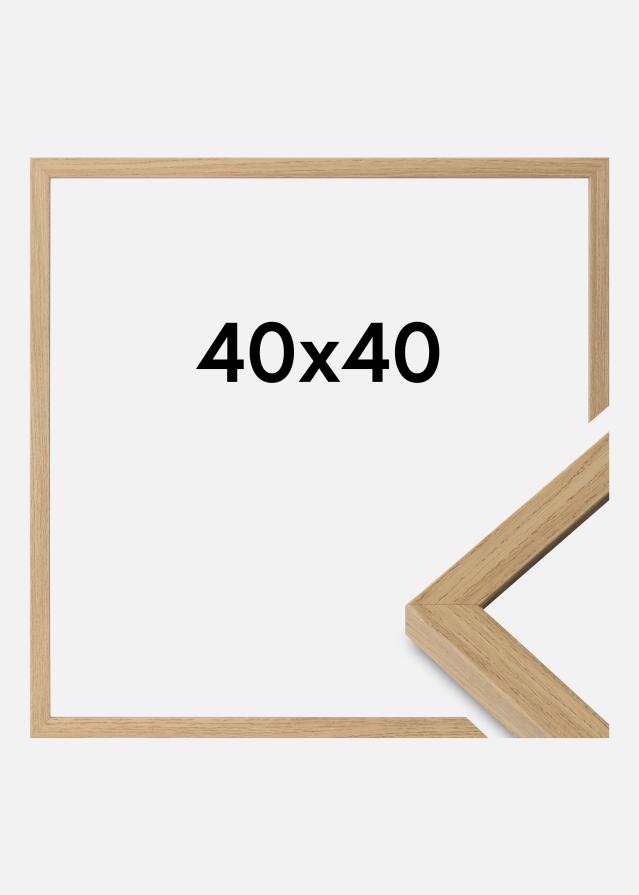 Raam Ares Akruulklaas Natural Oak 40x40 cm