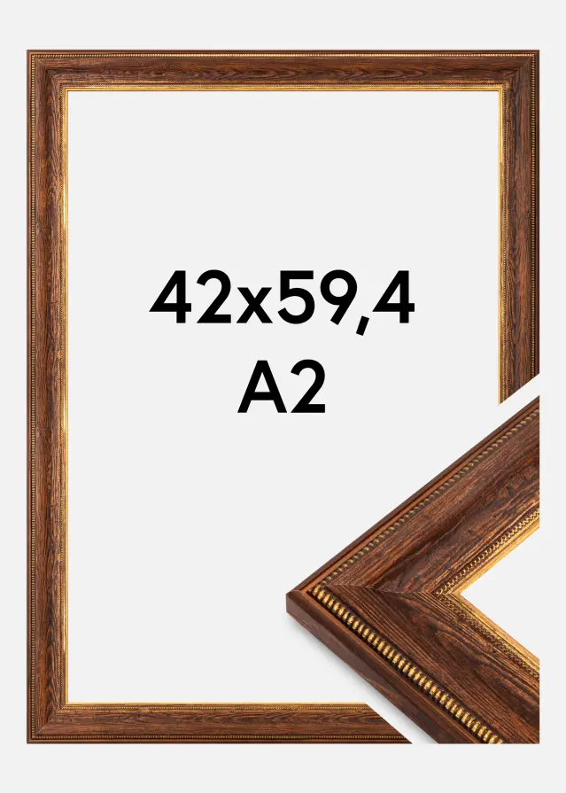 Raam Fabriano Akrüülklaas Pruun 42x59,4 cm (A2)