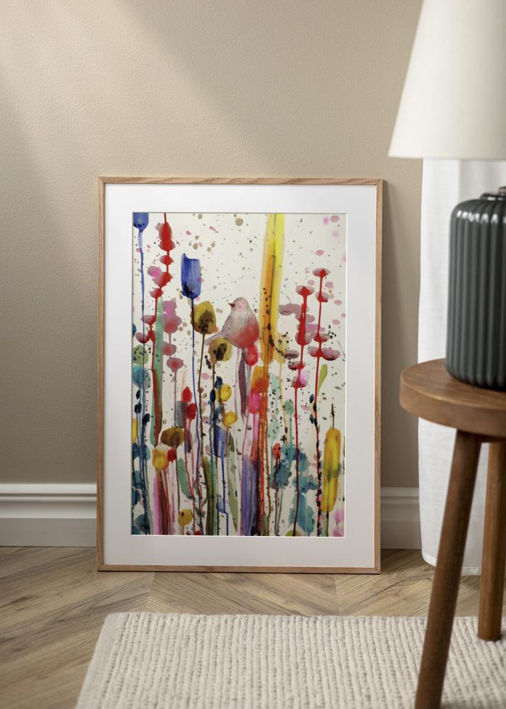 Raam kitsas tamm Akruulklaas 35x50 cm