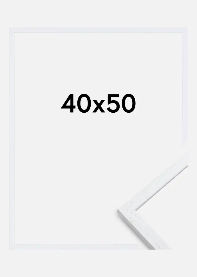 Raam Edsbyn Akruulklaas Warm White 40x50 cm